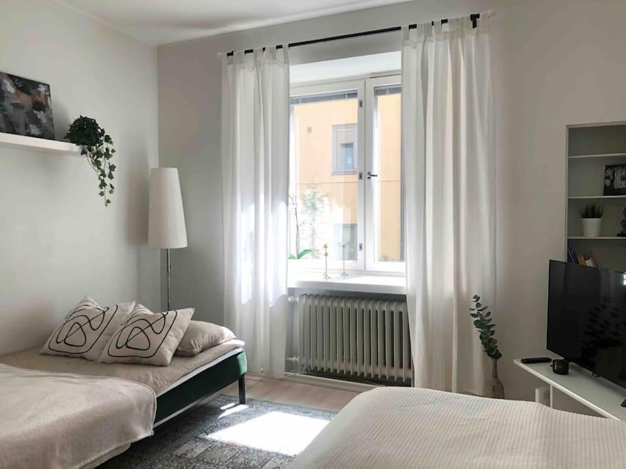 Modern And Bright Studio With Top Location 헬싱키 외부 사진